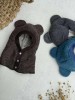 Susegamas žieminis vilnos šalmukas su ausimis, 10 spalvų Susegamas žieminis vilnos šalmukas su ausimis, 10 spalvų