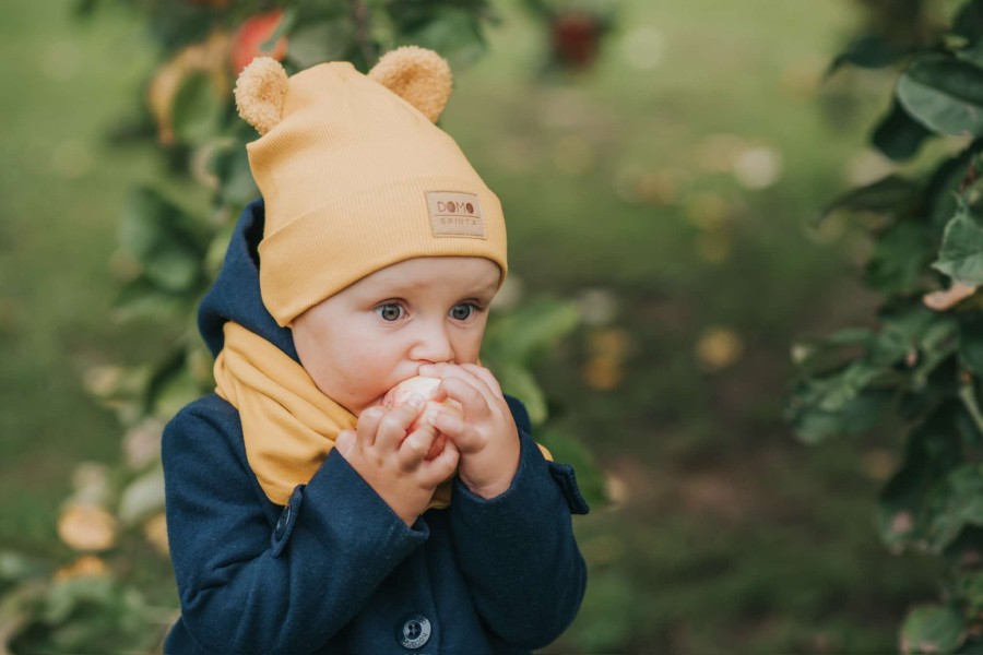 Rib trikotažo kepurė/komplektas "Teddy meškiukas" , 17 spalvų