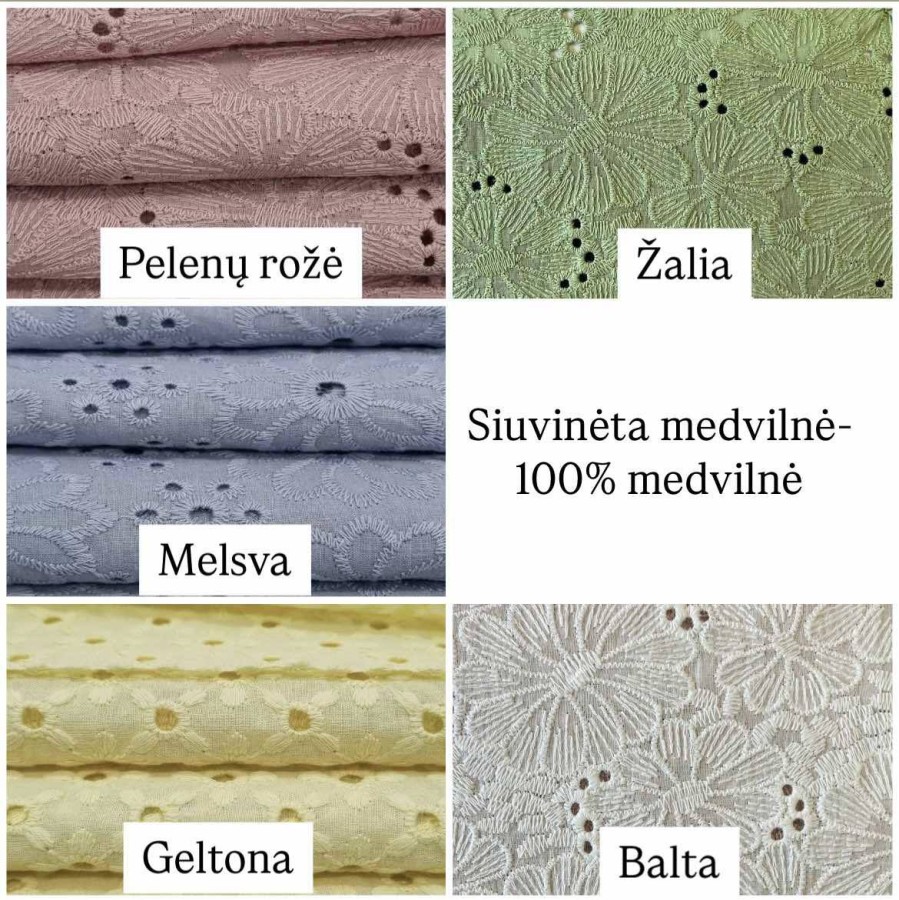 Siuvinėtos medvilnės kepurė su kaklo apsauga nuo saulės (5 spalvos)
