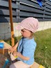 Siuvinėtos medvilnės skarelė su snapeliu (5 spalvos)