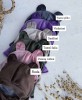 Soft veliūro šalmukai su ausytėmis (Rudeninis/Pavasarinis), 6 spalvos