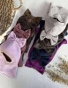 Žieminis garintos vilnos šalmukas su kaspinu, 8 spalvos Žieminis garintos vilnos šalmukas su kaspinu, 8 spalvos