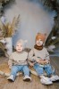 Rib trikotažo kepurė/komplektas "Teddy meškiukas" , 17 spalvų