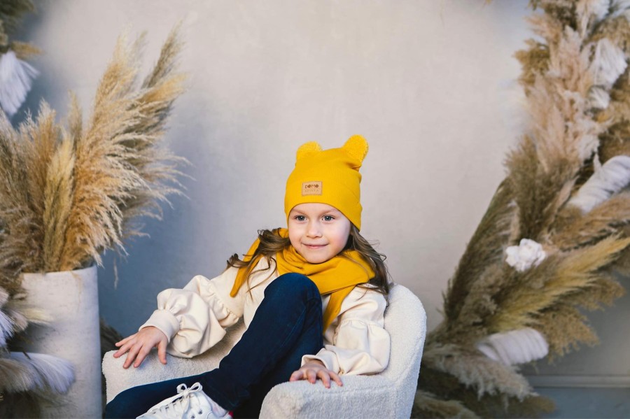 Rib trikotažo kepurė/komplektas "Teddy meškiukas" , 17 spalvų